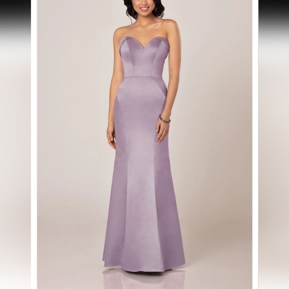 SORELLA VITA Dusty Laverdar Strapless Sweetheart Gown Sz-12